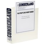 EARTHCARE INSERT BINDER A4 4D RING 40MM WHITE