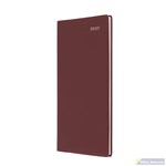 COLLINS BELMONT COLOURS POCKET 377PV78 DIARY WEEK TO VIEW B67 PORTRAIT BURGUNDY