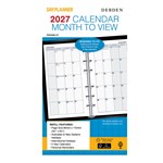 DEBDEN DAYPLANNER PR2300 PERSONAL EDITION REFILL MONTH TO VIEW