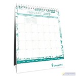 COLLINS TARA DESK CALENDAR TADC MONTH TO VIEW 220 X 175MM