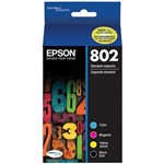 EPSON 802 INK CARTRIDGE CYANMAGENTAYELLOWBLACK