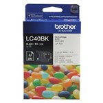 BROTHER LC40BK INK CARTRIDGE BLACK