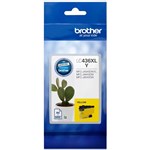 BROTHER LC436XL INVESTMENT INK CARTRIDGE HIGH YIELD YELLOW