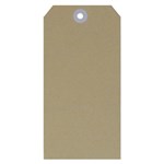 ESSELTE SHIPPING TAGS SIZE 2 40 X 82MM BUFF BOX 1000