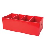 ELIZABETH RICHARDS TOTE BOX RED