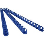 FELLOWES PLASTIC BINDING COMBS ROUND 21 LOOP 19MM A4 BLUE PACK 100