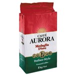 VITTORIA CAFE AURORA ITALIAN BLEND GROUND 1KG BAG