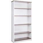 OM PREMIER BOOKCASE 900 X 320 X 1800MM CASNANWHITE