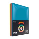 OPTIX PAPER 80GSM A4 ASSORTED BRIGHTS COLOURS PACK 200