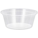 HUHTAMAKI ROUND TAKEAWAY FOOD CONTAINER 300ML CLEAR PACK 100
