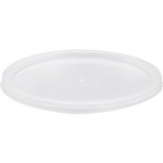 HUHTAMAKI ROUND TAKEAWAY FOOD CONTAINER LID CLEAR PACK 50