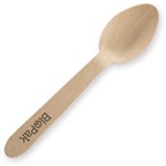 BIOPAK WOODEN TEA SPOON 100MM PACK 100
