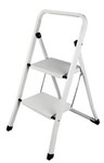 ITALPLAST 2 STEP LADDER 120KG WHITE