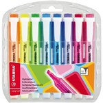 STABILO SWING COOL HIGHLIGHTER CHISEL WALLET 8