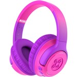 MOKI MIXI KID SAFE VOLUME LIMITED HEADPHONE WIRELESS PINKPURPLE