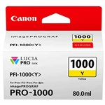 CANON PFI1000Y INK CARTRIDGE YELLOW
