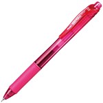 PENTEL BLN105 ENERGELX RETRACTABLE GEL INK PEN FINE 05MM PINK BOX 12