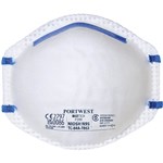 PORTWEST P200 FFP2 DUST MIST RESPIRATOR PACK 20