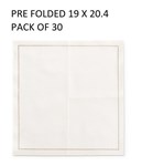 MY DRAP BASICS 100 COTTON BLACK NAPKIN 20CMX20CM ROLL OF 50
