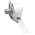 ALL WEATHER PERMANENT ADHESIVE VINYL LABEL TAPE FOR M7 PRINTERS   1  WHITE