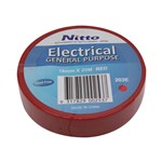ELECTRICAL TAPE PVC 18MM X 20M RED