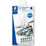 STAEDTLER MARS LUMOGRAPH FULL GRAPHITE PENCILS PACK 12