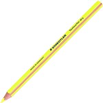STAEDTLER 128 TEXTSURFER TRIANGULAR HIGHLIGHTER PENCILS YELLOW BOX 12