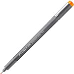 STAEDTLER 308 PIGMENT LINER FINELINER 05MM ORANGE