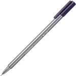 STAEDTLER 334 TRIPLUS FINELINE PEN INDIGO BLUE BOX 10