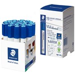 STAEDTLER 351 LUMOCOLOR WHITEBOARD MARKER BULLET BLUE CUP 19