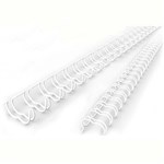 GOLD SOVEREIGN WIRE BINDING COMB 23 LOOP 25MM A4 WHITE BOX 50