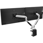 CUTLASS DOUBLE MONITOR ARM WHITE