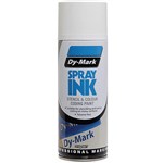DYMARK STENCIL AND COLOUR CODING SPRAY INK 315G WHITE