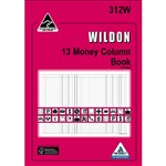 WILDON ACCOUNT BOOK 13 MONEY COLUMN BOOK 56 PAGES A4 PINK