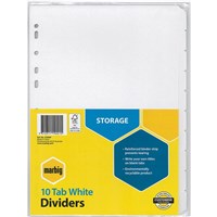 Indices and Dividers