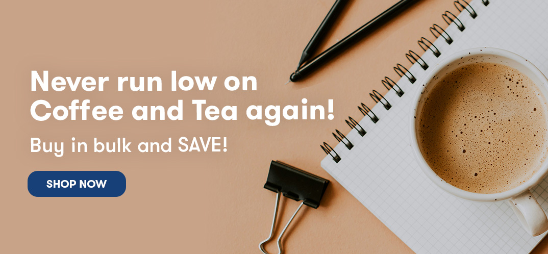 Never run low on coffee and tea again