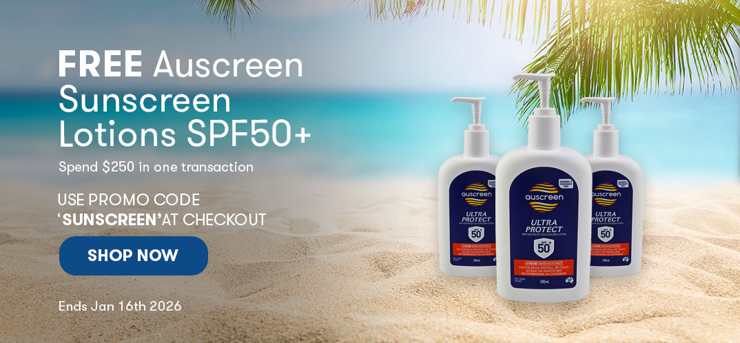 Free Auscreen Sunscreen Lotion